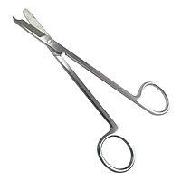 Ножиці Спенсера для лігатури та зняття шва, прямі, з гакоподібним кінчиком, 105 мм RAJ IMPEX 04-314.1